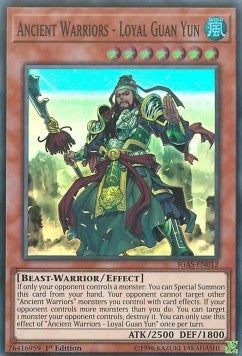 Ancient Warriors - Loyal Guan Yun - Ignition Assault (Super Rare) [IGAS-012]