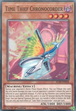 Time Thief Chronocorder - Ignition Assault (Common) [IGAS-018]