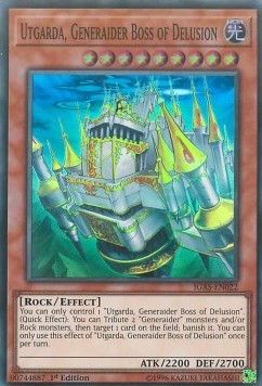 Utgarda, Generaider Boss of Delusion - Ignition Assault (Super Rare) [IGAS-022]