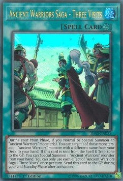 Ancient Warriors Saga - Three Visits - Ignition Assault (Ultra Rare) [IGAS-055]