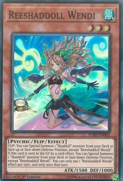 Reeshaddoll Wendi - Structure Deck: Shaddoll Showdown (Super Rare) [SDSH-002]