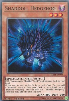 Shaddoll Hedgehog - Structure Deck: Shaddoll Showdown (Common) [SDSH-005]
