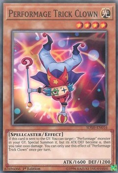 Performage Trick Clown - Structure Deck: Shaddoll Showdown (Common) [SDSH-016]
