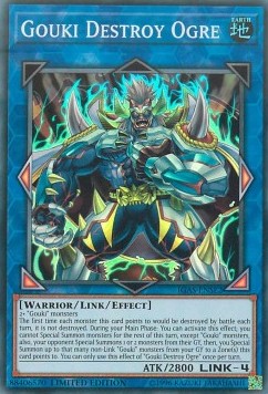 Gouki Destroy Ogre - Ignition Assault (Super Rare) [IGAS-SE2]