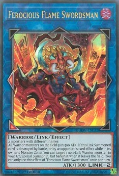 Ferocious Flame Swordsman - Duel Overload (Ultra Rare) [DUOV-032]