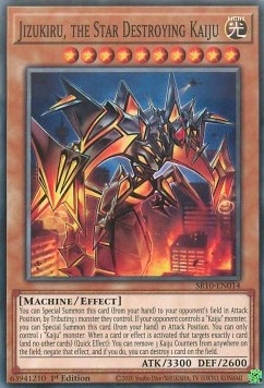 Jizukiru, the Star Destroying Kaiju - Structure Deck: Mechanized Madness (Common) [SR10-014]