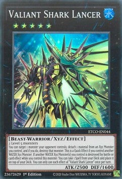 Valiant Shark Lancer - Eternity Code (Super Rare) [ETCO-044]