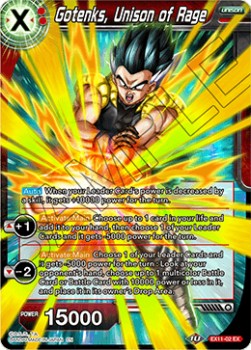 Gotenks, Unison of Rage - Expansion Set: Universe 7 Unison (Expansion Rare) [EX11-02]