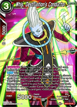 Whis, Destruction's Conductor - Expansion Set: Universe 7 Unison (Expansion Rare) [EX11-03]