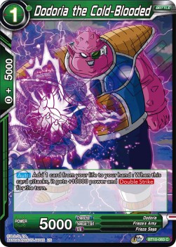 Dodoria the Cold-Blooded - Rise of the Unison Warrior (Common) [BT10-083]