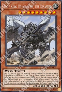 True King Lithosagym, the Disaster - Toon Chaos (Rare) [TOCH-038]