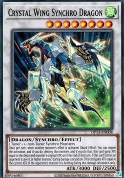 Crystal Wing Synchro Dragon - OTS Tournament Pack 13 (Super Rare) [OP13-008]