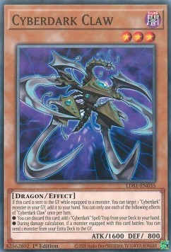 Cyberdark Claw - Legendary Duelists: Season 1 (Common) [LDS1-035]