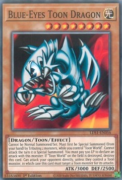 Blue-Eyes Toon Dragon - Legendary Duelists: Season 1 (Common) [LDS1-056]