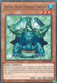 Crystal Beast Emerald Tortoise - Legendary Duelists: Season 1 (Common) [LDS1-095]
