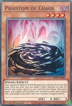 Phantom of Chaos - Structure Deck: Sacred Beasts (Common) [SDSA-006]