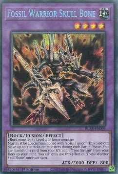 Fossil Warrior Skull Bone - Battles of Legend: Armageddon (Secret Rare) [BLAR-008]