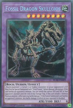 Fossil Dragon Skullgios - Battles of Legend: Armageddon (Secret Rare) [BLAR-009]
