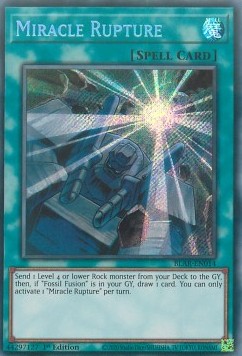 Miracle Rupture - Battles of Legend: Armageddon (Secret Rare) [BLAR-014]