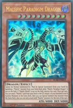 Malefic Paradigm Dragon - Battles of Legend: Armageddon (Ultra Rare) [BLAR-019]