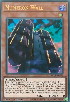 Numeron Wall - Battles of Legend: Armageddon (Ultra Rare) [BLAR-020]