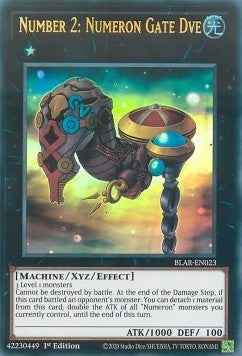 Number 2: Numeron Gate Dve - Battles of Legend: Armageddon (Ultra Rare) [BLAR-023]