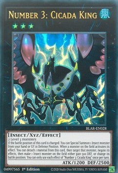 Number 3: Cicada King - Battles of Legend: Armageddon (Ultra Rare) [BLAR-028]