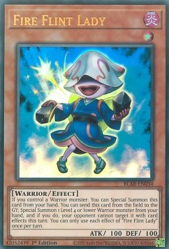 Fire Flint Lady - Battles of Legend: Armageddon (Ultra Rare) [BLAR-034]