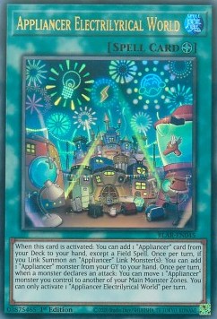 Appliancer Electrilyrical World - Battles of Legend: Armageddon (Ultra Rare) [BLAR-045]