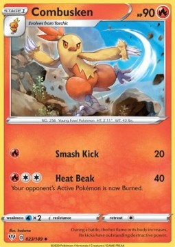 Combusken - Darkness Ablaze (Uncommon) [DAA-23]