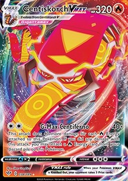Centiskorch VMAX - Darkness Ablaze (Ultra Rare) [DAA-34]