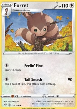 Furret - Darkness Ablaze (Uncommon) [DAA-136]