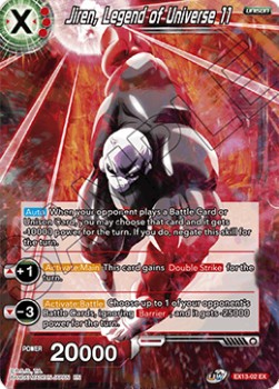 Jiren, Legend of Universe 11 - Expansion Set: Special Anniversary Box 2020 (Expansion Rare) [EX13-02]