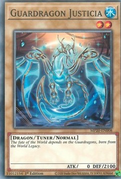 Guardragon Justicia - 2020 Tin of Lost Memories Mega Pack (Common) [MP20-008]