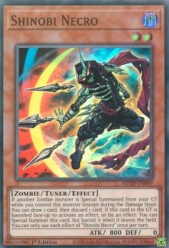 Shinobi Necro - 2020 Tin of Lost Memories Mega Pack (Super Rare) [MP20-049]