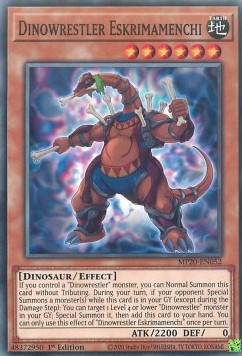 Dinowrestler Eskrimamenchi - 2020 Tin of Lost Memories Mega Pack (Common) [MP20-052]