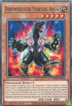 Dinowrestler Martial Anga - 2020 Tin of Lost Memories Mega Pack (Common) [MP20-054]