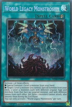 World Legacy Monstrosity - 2020 Tin of Lost Memories Mega Pack (Secret Rare) [MP20-076]