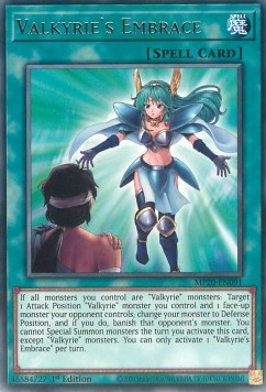 Valkyrie's Embrace - 2020 Tin of Lost Memories Mega Pack (Rare) [MP20-091]