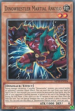 Dinowrestler Martial Ankylo - 2020 Tin of Lost Memories Mega Pack (Common) [MP20-104]