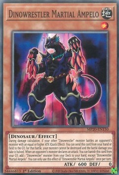 Dinowrestler Martial Ampelo - 2020 Tin of Lost Memories Mega Pack (Common) [MP20-150]