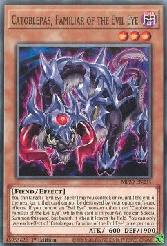 Catoblepas, Familiar of the Evil Eye - 2020 Tin of Lost Memories Mega Pack (Common) [MP20-234]