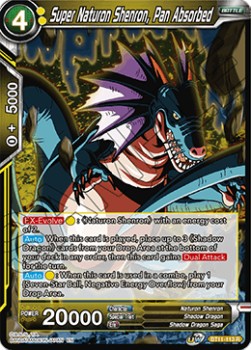 Super Naturon Shenron, Pan Absorbed - Vermilion Bloodline (Rare) [BT11-113]