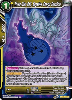 Three-Star Ball, Negative Energy Overflow - Vermilion Bloodline (Uncommon) [BT11-115]