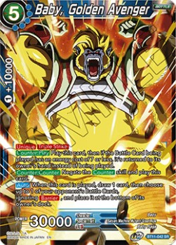 Baby, Golden Avenger - Vermilion Bloodline (Super Rare) [BT11-042]