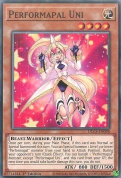 Performapal Uni - Dragons of Legend: The Complete Series (Common) [DLCS-098]