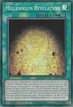 Millennium Revelation - Legendary Duelists: Rage of Ra (Super Rare) [LED7-006]
