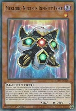 Meklord Nucleus Infinity Core - Legendary Duelists: Rage of Ra (Super Rare) [LED7-018]