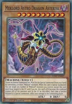 Meklord Astro Dragon Asterisk - Legendary Duelists: Rage of Ra (Common) [LED7-027]