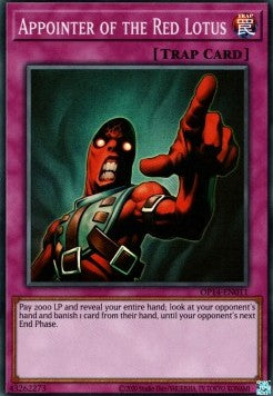 Appointer of the Red Lotus - OTS Tournament Pack 14 (Super Rare) [OP14-011]